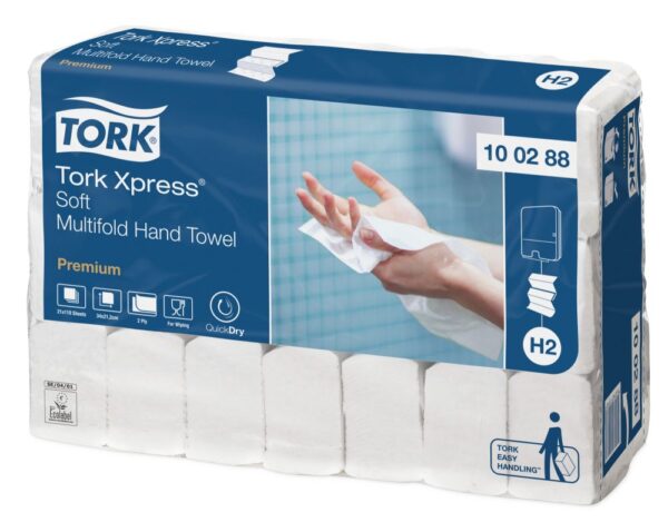 TORK H2 MULTIFOLD HAND TOWELS