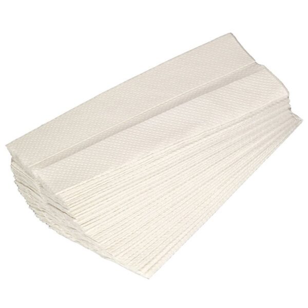 WHITE C FOLD HAND TOWELS 2PLY X 2400