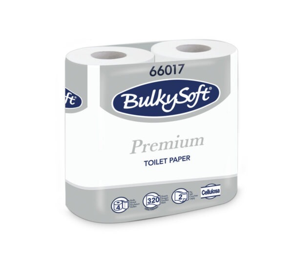BULKYSOFT TOILET ROLLS 2 PLY 320 SHEET X 40