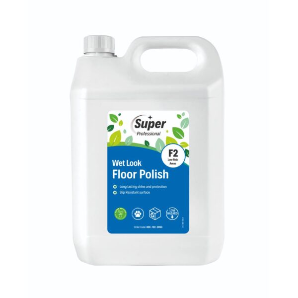 F2 Wet Look Floor Polish (5L)