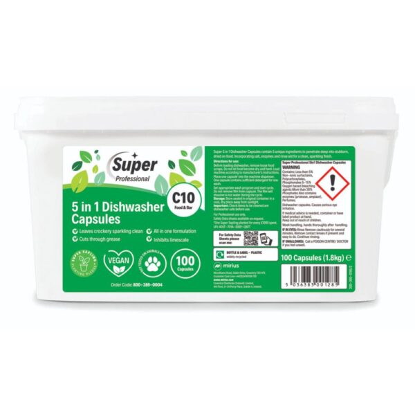 C10 5in1 Dishwasher Capsules