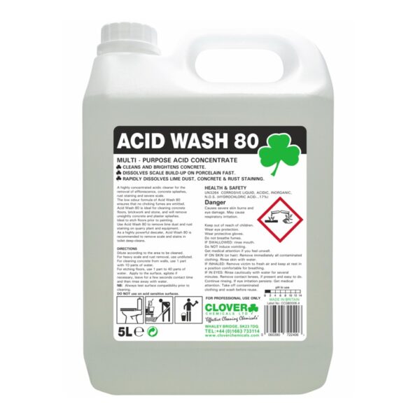 Clover Acid Wash 80 (5L)